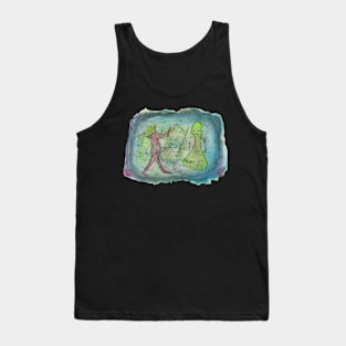 cave art inspired, friends Tank Top